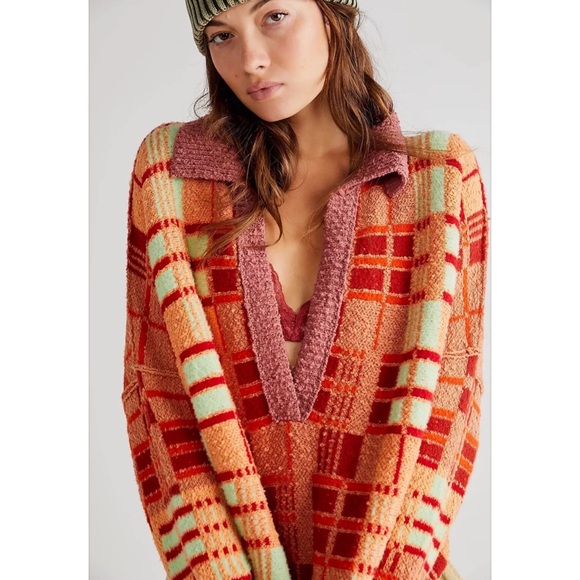 FREE PEOPLE Ruben Nubby Cozy Oversized Pullover Sweater S - Picture 4 of 15